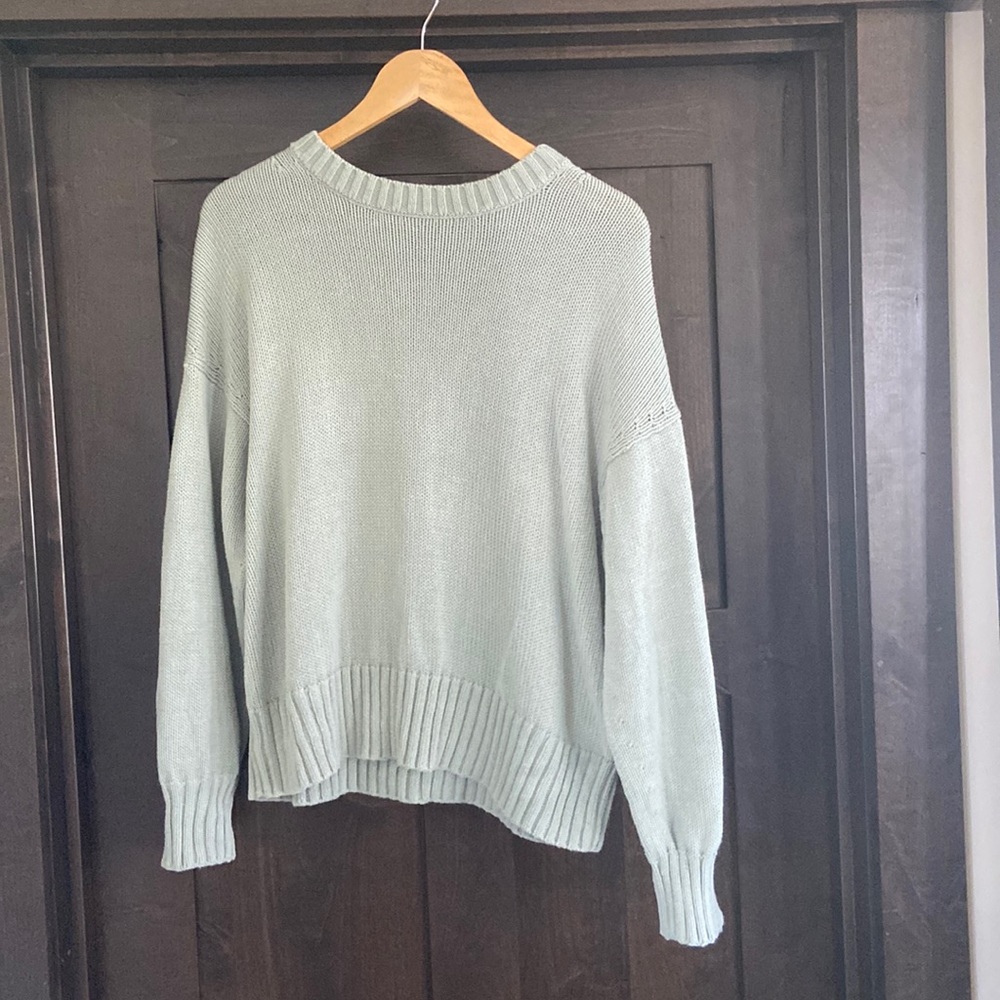 Mint Green GAP Sweater, Size Medium